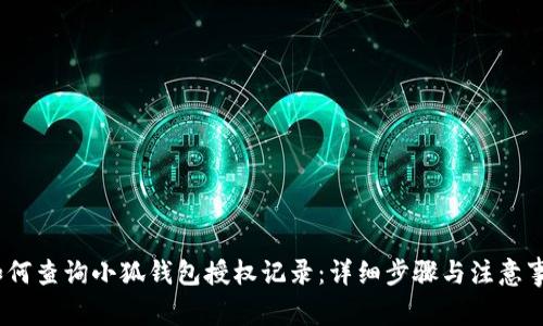 :如何查询小狐钱包授权记录：详细步骤与注意事项