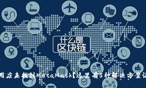谷歌网上应用店未找到MetaMask?这里有5种解决方案让你快速获取