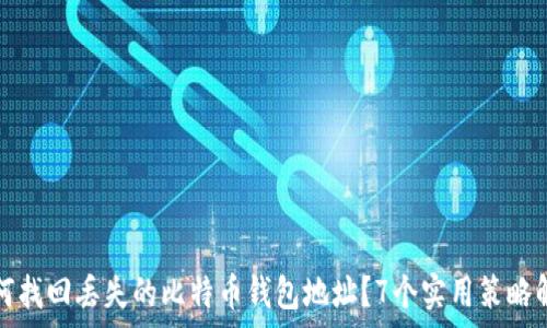   
如何找回丢失的比特币钱包地址？7个实用策略解析