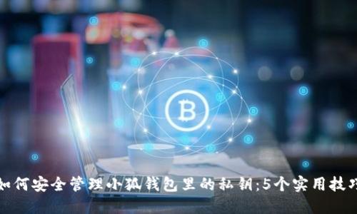 如何安全管理小狐钱包里的私钥:5个实用技巧